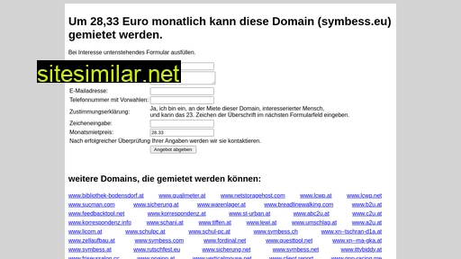 symbess.eu alternative sites