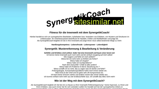 Synergetikcoach similar sites