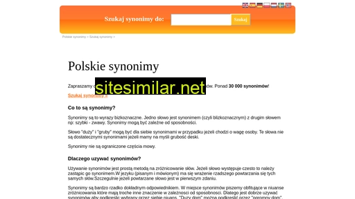 synonimy.eu alternative sites