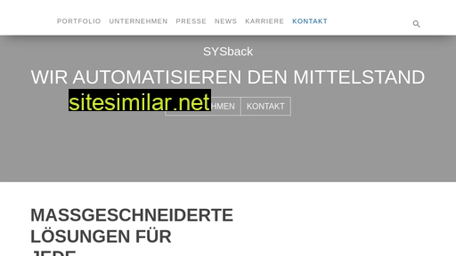 sysback.eu alternative sites