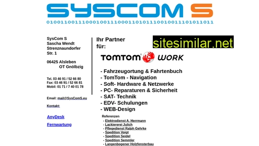 syscoms.eu alternative sites