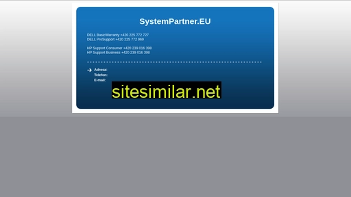 systempartner.eu alternative sites