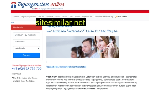 tagungshotels-online.eu alternative sites