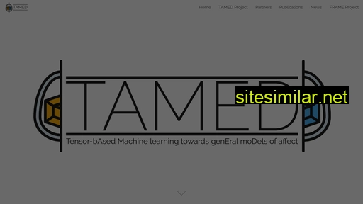tamed-project.eu alternative sites