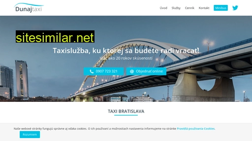 Taxi-bratislava similar sites