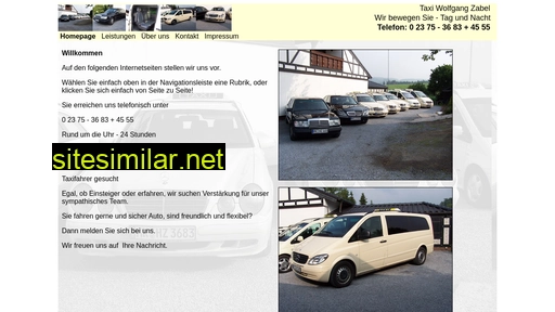 taxi-zabel.eu alternative sites