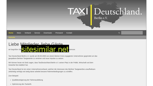 Taxideutschland similar sites