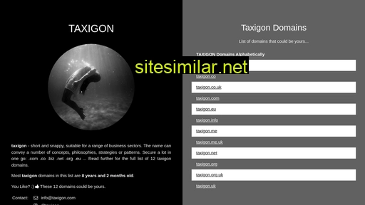 taxigon.eu alternative sites