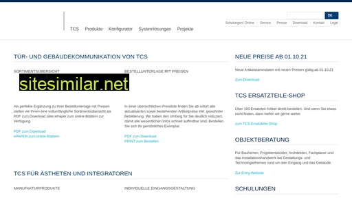 tcs-ag.eu alternative sites