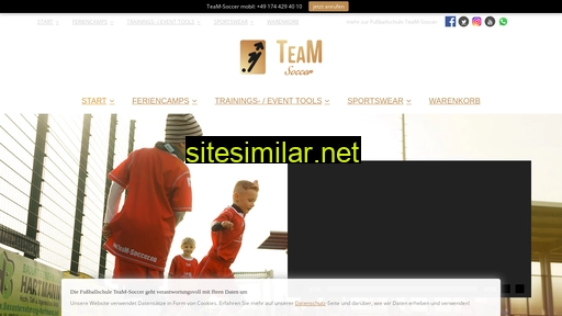 team-soccer.eu alternative sites