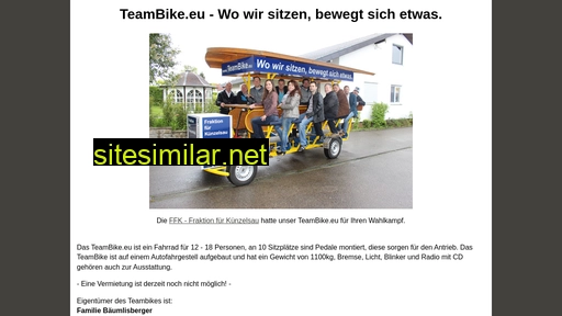 teambike.eu alternative sites