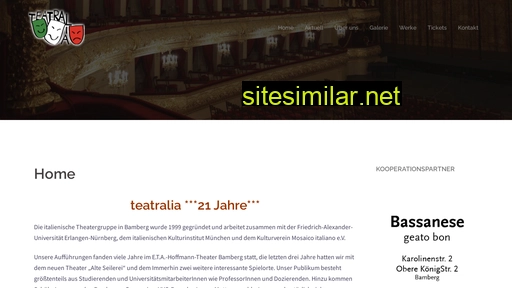 teatralia.eu alternative sites