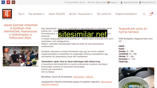 teavolution.eu alternative sites