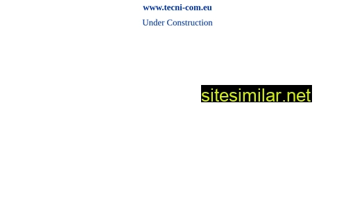 tecni-com.eu alternative sites