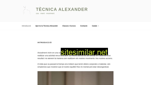 Tecnica-alexander similar sites