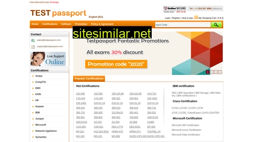 testpassport.eu alternative sites