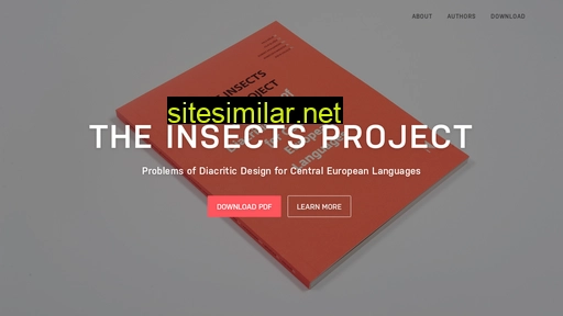 theinsectsproject.eu alternative sites