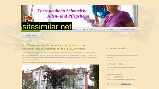 theresienheim-schoeneiche.eu alternative sites