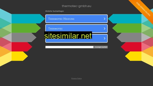 thermotec-gmbh.eu alternative sites