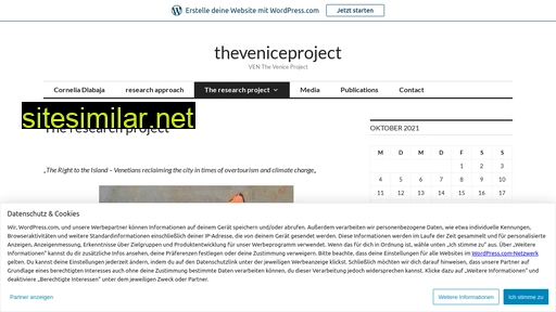 theveniceproject.eu alternative sites