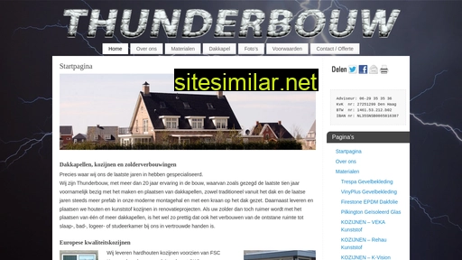 thunderbouw.eu alternative sites