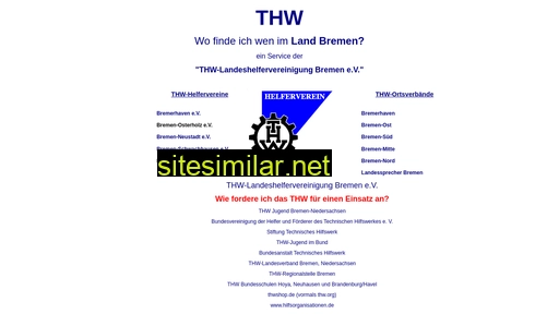 thw-bremen.eu alternative sites