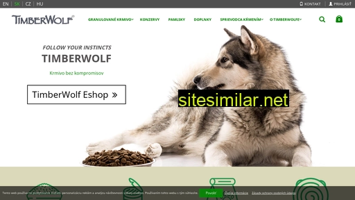 timberwolfpetfood.eu alternative sites