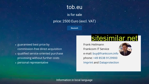 tob.eu alternative sites