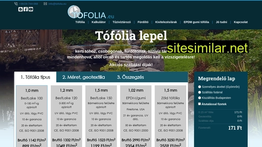 tofolia.eu alternative sites