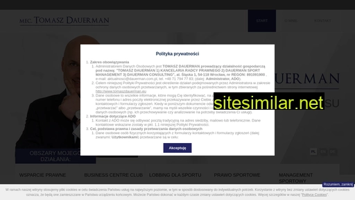 tomaszdauerman.eu alternative sites