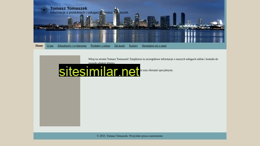 tomaszek.eu alternative sites