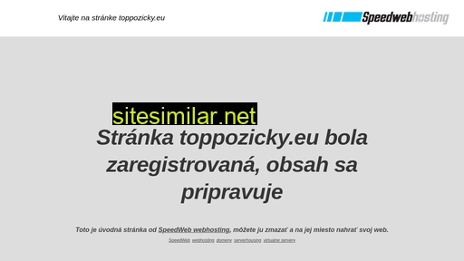 toppozicky.eu alternative sites