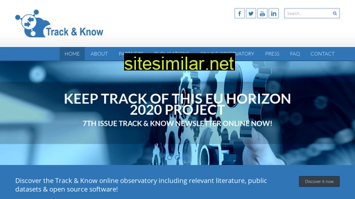 trackandknowproject.eu alternative sites