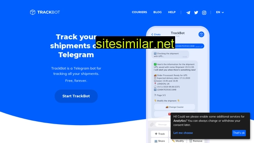 trackbot.eu alternative sites