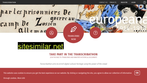 transcribathon.eu alternative sites