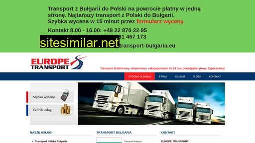 Transport-bulgaria similar sites