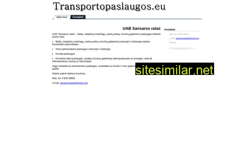 transportopaslaugos.eu alternative sites