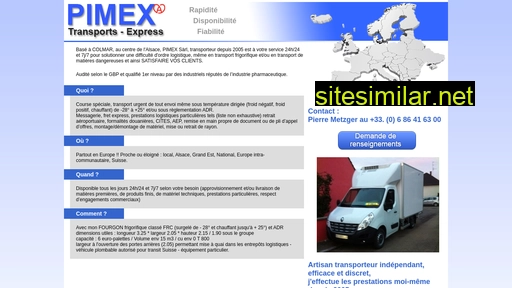 transports-pimex.eu alternative sites