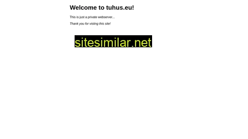 tuhus.eu alternative sites