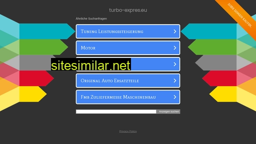 Turbo-expres similar sites