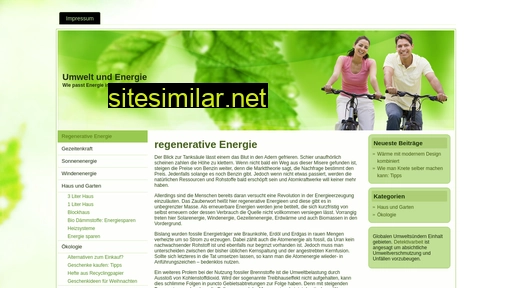 umwelt-und-energie.eu alternative sites