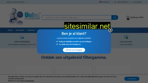 unicel-filtershop.eu alternative sites