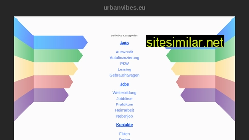 urbanvibes.eu alternative sites