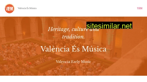 Valenciaesmusica similar sites