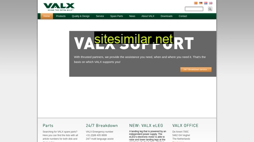 Valx similar sites