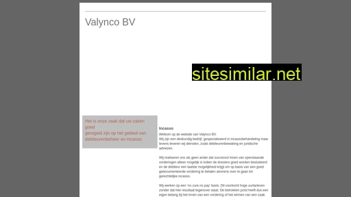 valynco.eu alternative sites