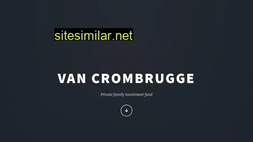 vancrombrugge.eu alternative sites
