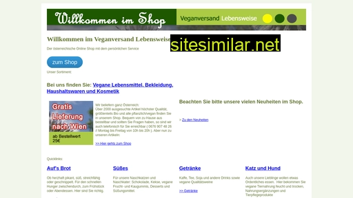veganversand-lebensweise.eu alternative sites