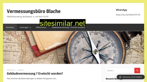 vermessung-blache.eu alternative sites