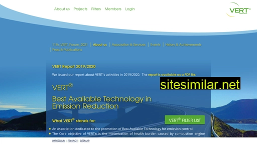 Vert-certification similar sites